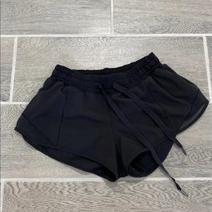 Lululemon Athletica Athletic Black Running Shorts